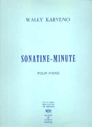 Sonatine-Minute pour piano