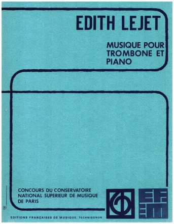 Musique pour trombone et piano (tnor)