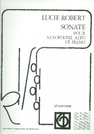 Sonate pour saxophone alto et piano