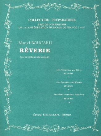 Rverie pour saxophone alto et piano