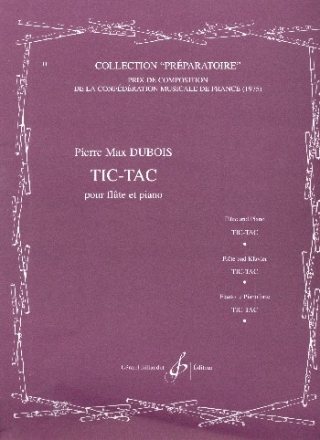 TIC-TAC pour fl�te et piano