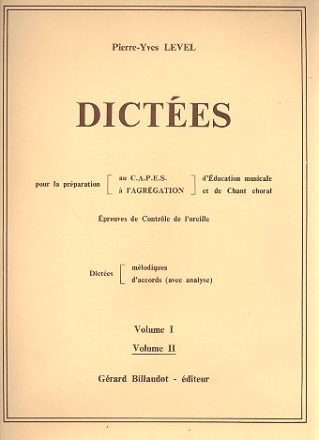 Dict�es pour la pr�paration d'education musicale et de chant choral vol.2