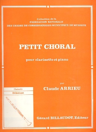 Petit choral pour clarinette et piano