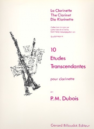 10 �tudes transcendantes pour clarinette