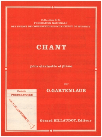 Chant pour clarinette et piano