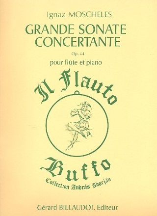 Grande sonate concertante op.44 pour flute et piano