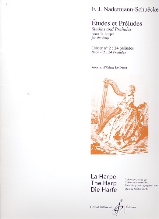 Etudes et Prludes vol.2 (24 prludes) pour la harpe