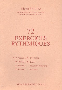 72 Exercises rhythmiques vol.1a