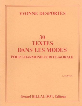 30 Textes dans les modes textes