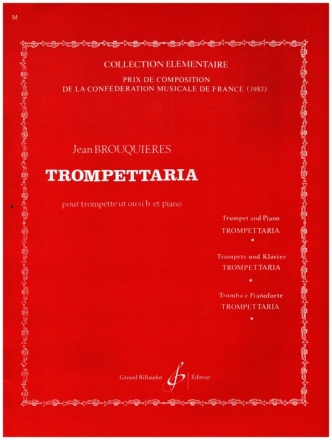 Trompettaria pour trompette (ut/sib) et piano