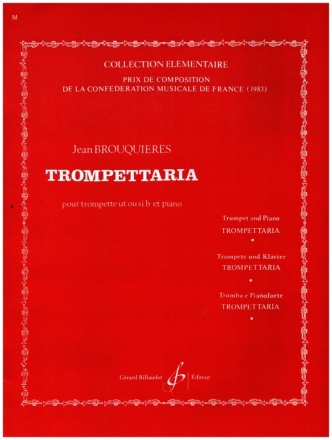 Trompettaria pour trompette (ut/sib) et piano