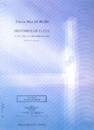 Histoires de fl�te vol.1 pour fl�te et piano