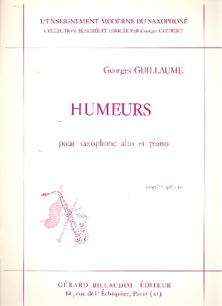 Humeurs pour saxophone alto et piano