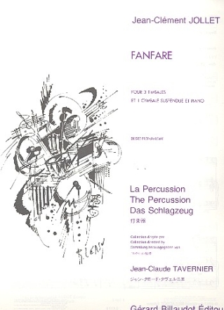 Fanfare pour percussion et piano