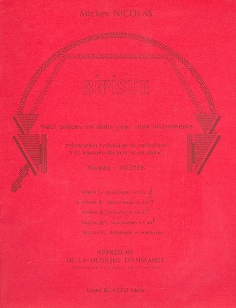 Bipiste vol.2: pour 2 instruments en ut cl de fa