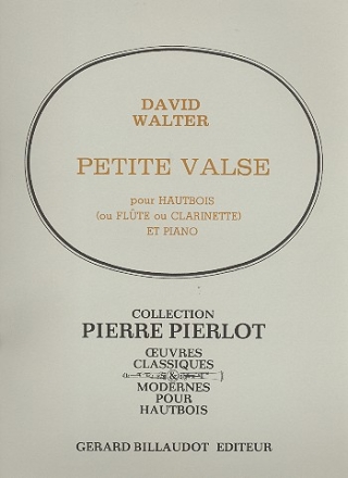 Petite valse pour hautbois (clarinette/flte) et piano
