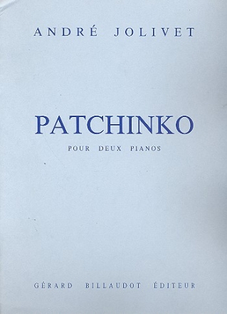 Patchinko pour 2 pianos partition