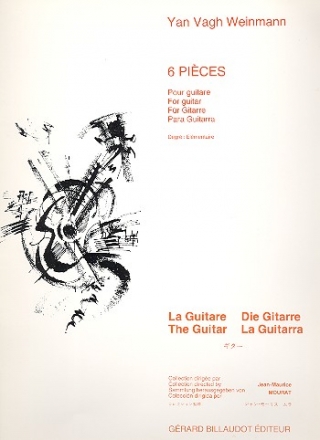 6 Pi�ces pour guitare seule