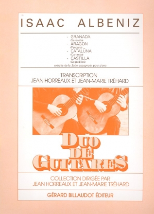 Suite espagnole (extraits) pour 2 guitares partition