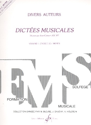 Dictees musicales vol.4 livre du professeur