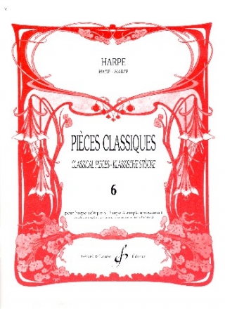 Pi�ces classiques vol.6 pour harpe (harpe celtique)