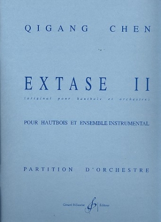 Extase II pour hautbois et ensemble partition