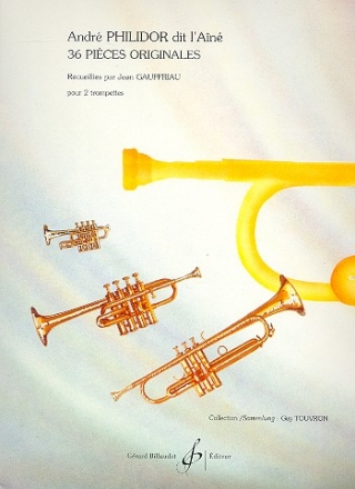 36 Pices originales pour 2 trompettes partition