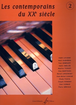 les contemporains du 20�me si�cle vol.2 pour piano (facile)