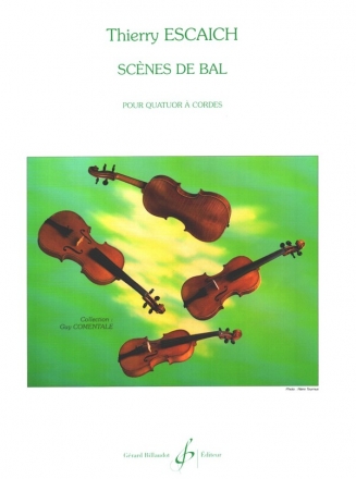 Scnes de Bal pour quatuor  cordes partition et parties