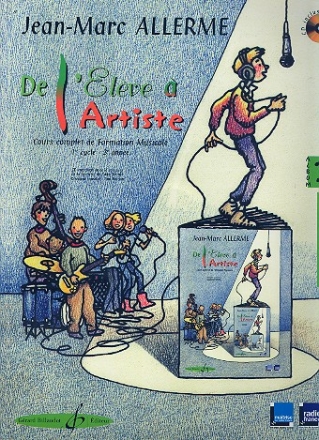 De l'lve  l'artiste vol.3 (+CD) livre de l'lve