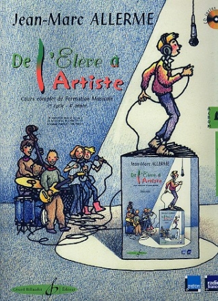 De l'lve  l'artiste vol.4 (+CD) livre de l'lve