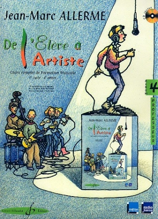 De l'lve  l'artiste vol.4 (+CD) livre du professeur