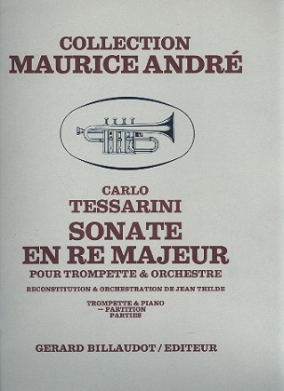 Sonate re majeur pour trompette et orchestre partition