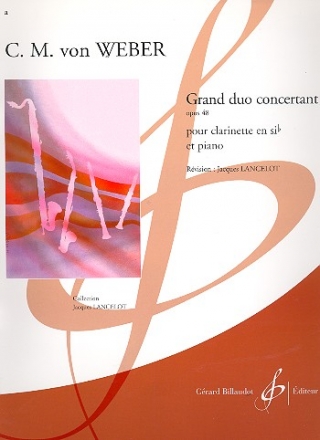Grand Duo concertant op.48 pour clarinette et piano