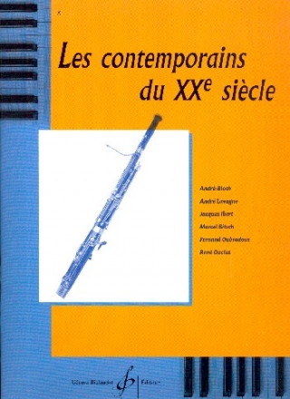 Les contemporains de XXe si�cle pour basson et piano