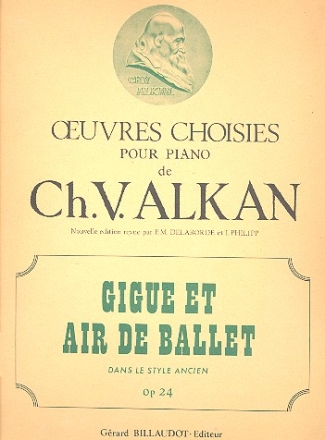 Gigue et Air de Ballet op.24  pour piano