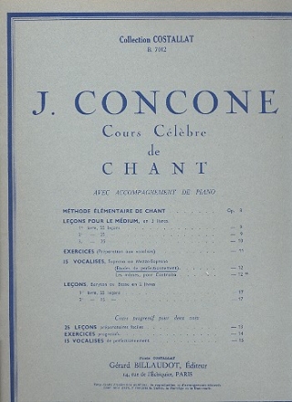 15 Vocalises op.12 pour soprano (mezzo soprano) et piano