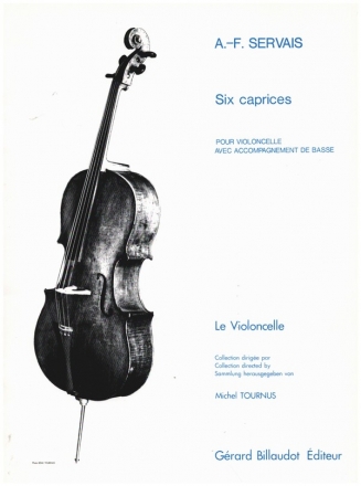 6 Caprices op.11 pour violoncelle avec accompagnement de basse