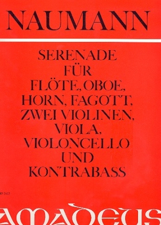 Serenade op.10 fr Flte, Oboe, Fagott, 2 Violinen, Viola, Violoncello und Kontrabass Stimmen