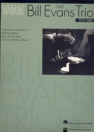 The Bill Evans Trio 1979-1980: songbook for piano, bass and drums