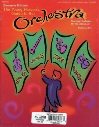 Benjamin Britten's The Young Person's Guide to the Orchestra activity book + CD teaching strategies for the classroom