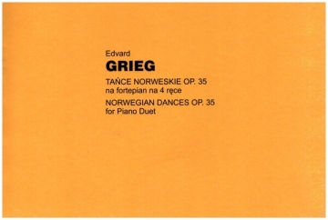Norwegian Dances op.35 for 2 pianos score
