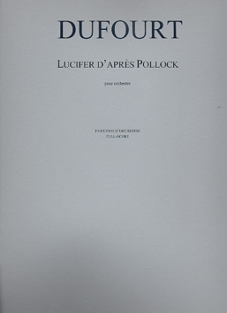 Lucifer d'aprs Pollock fr Orchester