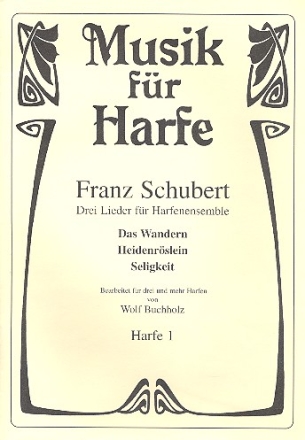 3 Lieder fr 3 Harfen Harfe 1