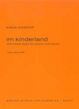 Im Kinderland Album fr Gesang und Klavier