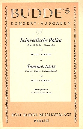 Schwedische Polka  und  Sommertanz: fr Salonorchester