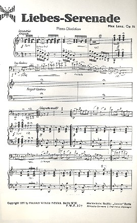 Liebesserenade op.86 für Fagott und Klavier