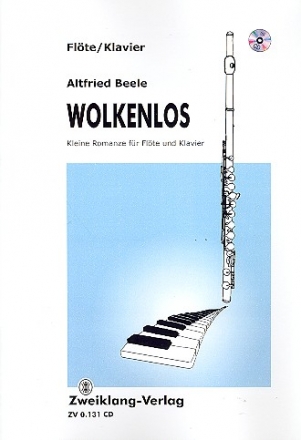Wolkenlos (+CD) fr Flte und Klavier