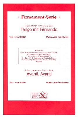 Avanti Avanti   und   Tango mit Fernando: fr Combo