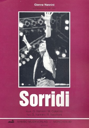 Sorridi fr Gesang und Klavier Einzelausgabe